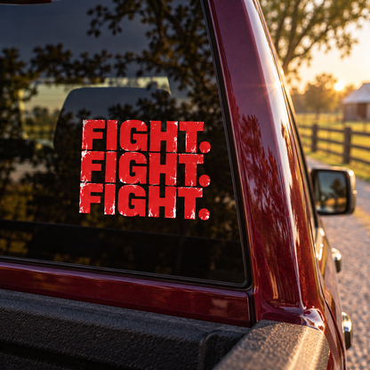 Fight. Fight. Fight. — close-up, right