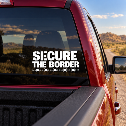 Secure the Border — close-up, right