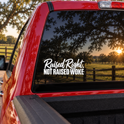 Raised Right — close-up, left
