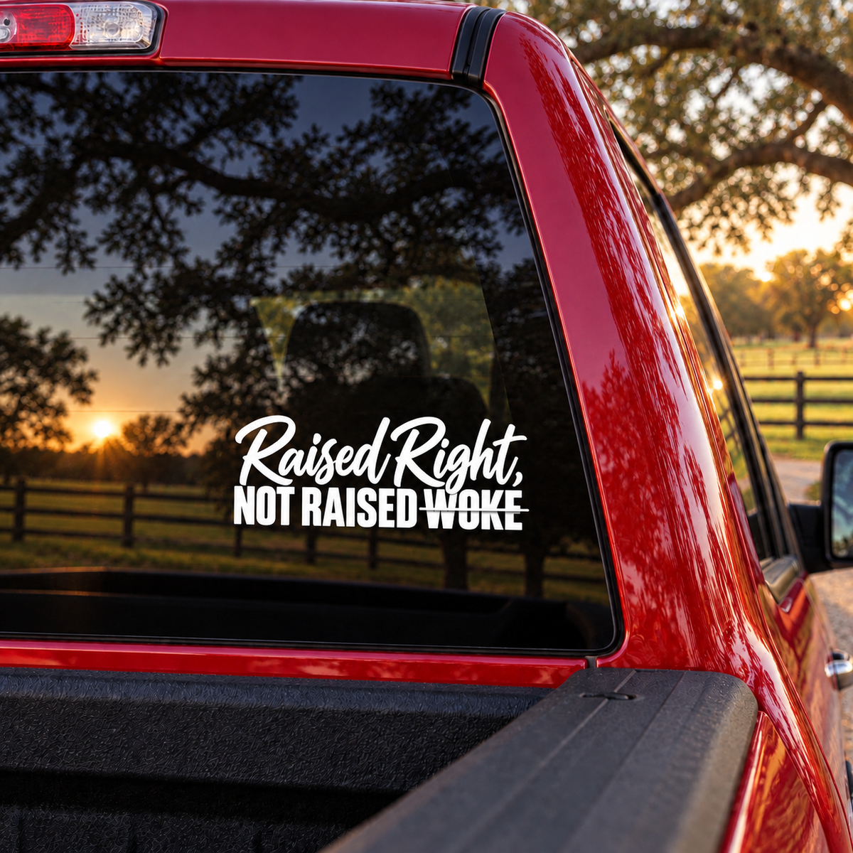 Raised Right — close-up, right