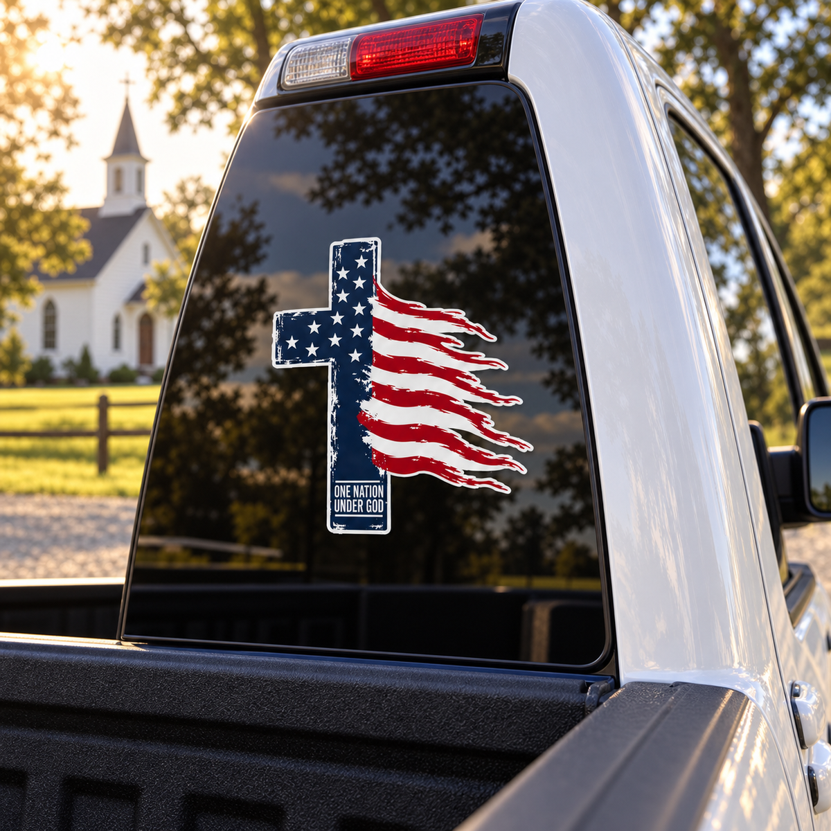 One Nation Under God — close-up, right