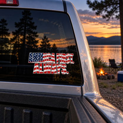 America First. Always.