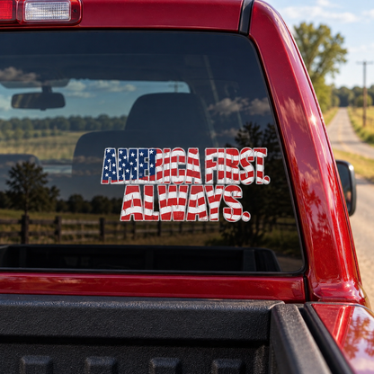 America First. Always.