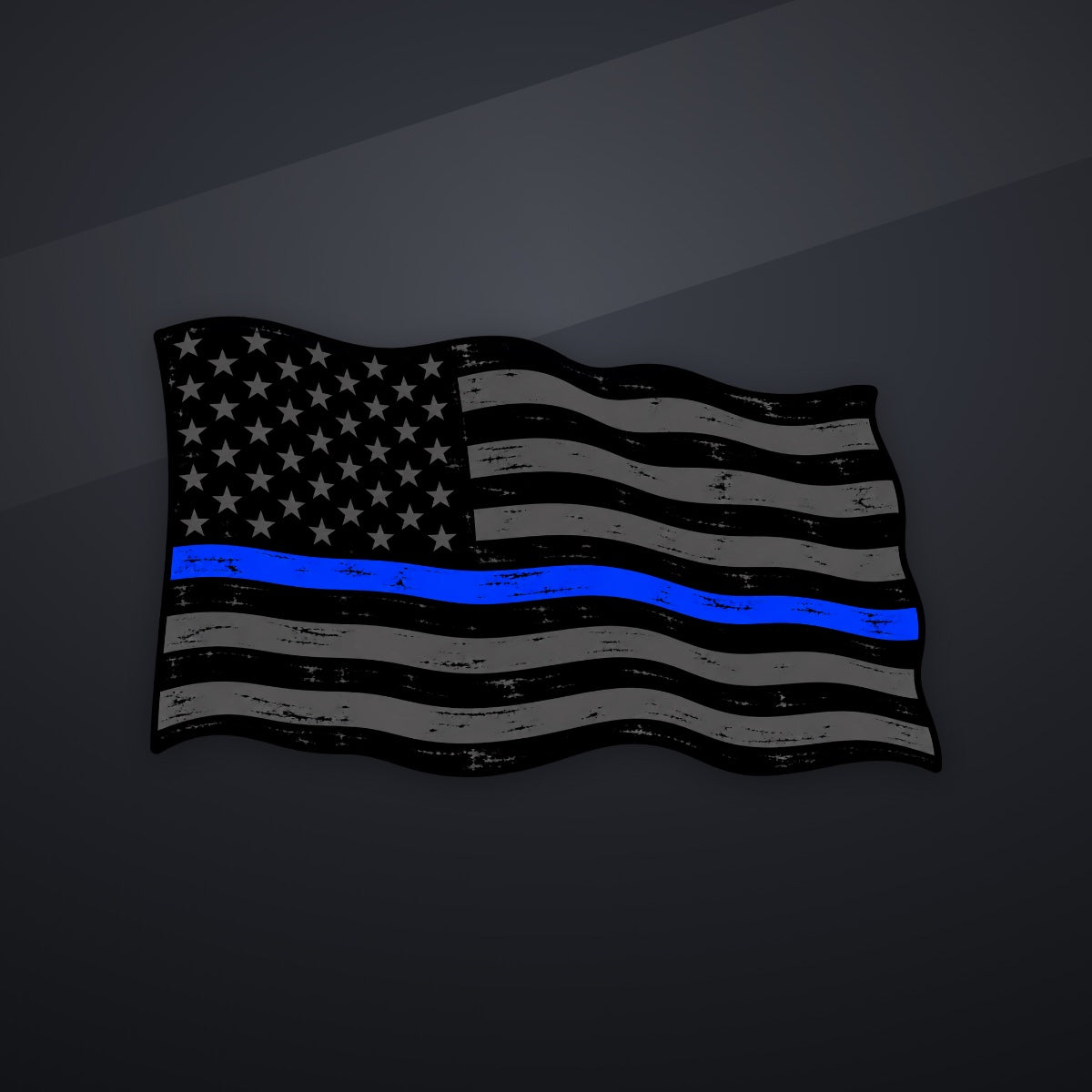Blue Stripe Flag